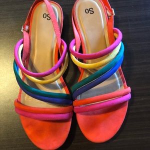 SO Strappy Sandals Size 9.5 M